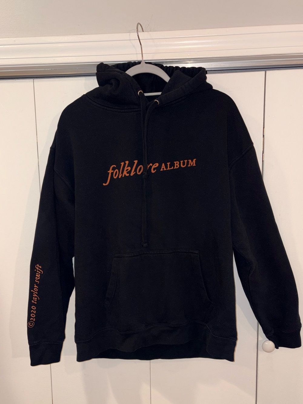 Taylor Swift Fokelore Album Hoodie Size Medium